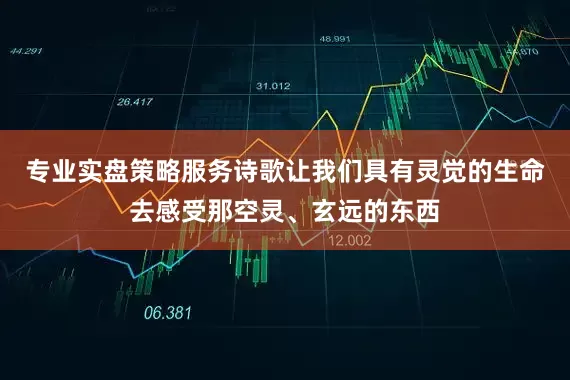 专业实盘策略服务诗歌让我们具有灵觉的生命去感受那空灵、玄远的东西